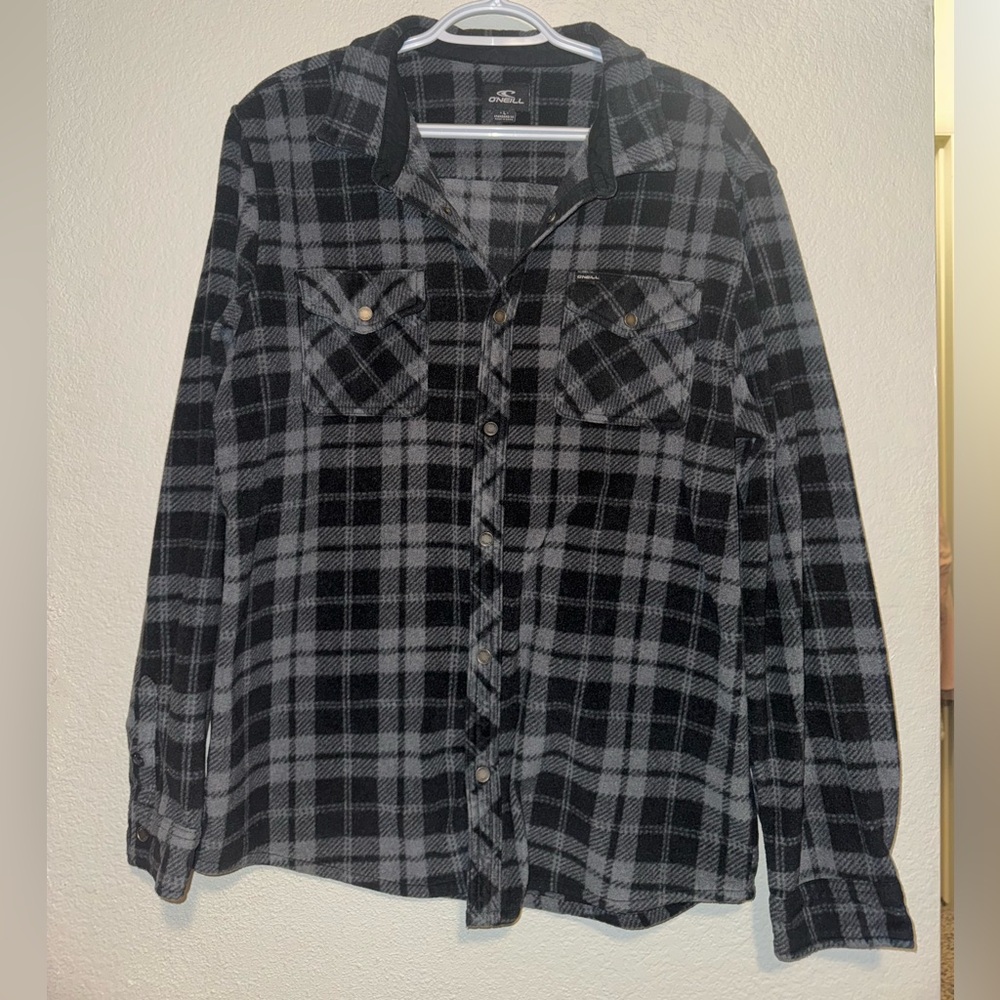 O-Neill flannel pattern shacket